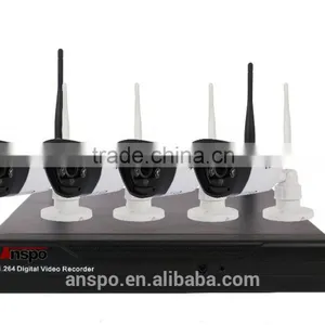 Guangzhou 4ch 8ch Wifi NVR Kits Wifi ip Cctv Security Camera System With 1.0/1.3 Megapixel Wifi Camera thumbnail-2