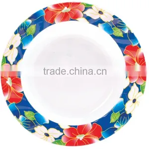 Porcelain Plate With Flower Around thumbnail-1