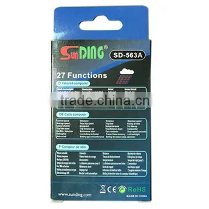 SD-563A Sunding Bike Speedometer Exercise Bike Computer Bicycle Accessories thumbnail-5