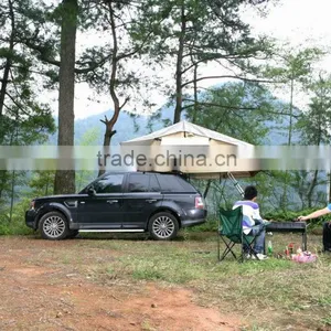 4x4 Folding Waterproof Car Roof Top Tent With Telescopic Pole for Camping thumbnail-2