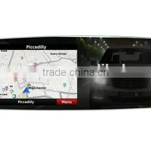4.3 Inch Frameless Rearview Mirror Monitor Sychronize Informations Gps Navigation thumbnail-1