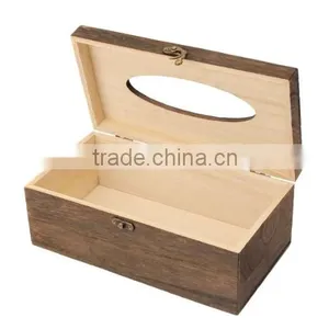 Hot Selling FSC&BSCI Display Wooden Tissue Storage Gift Boxes for Sale thumbnail-4