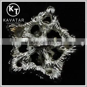 Good Quality NK010 Metal Rhinestone Button With Pearl for Clothes thumbnail-3