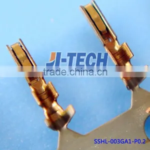 JST 1.0mm Pitch SHLD Series SSHL-003GA1-P0.2 Terminal Wire to Board Connector thumbnail-3