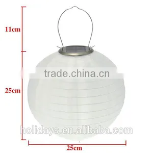 10inch 25cm Plastic LED Light Solar Lantern thumbnail-5