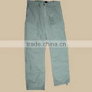2014 Hot Sale Man Trousers New Arrival Fashion White Casual Pants/Cotton Pants/Man Pants thumbnail-1