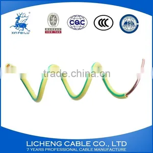 Single Solid PVC Coated Copper Electric Cable Wire -BV(95mm2) thumbnail-1