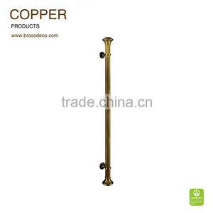 Hotel Entrance Door HK 1502 ACU Copper Door Luxurious Handle thumbnail-1