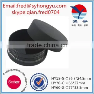 2015 Round Shape Aluminium Powder Box For Cosmetic Package thumbnail-1