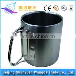 Folding Handle Titanium Mug,Titanium Cup and Titanium Pot Price thumbnail-3