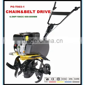 6.5HP Used Gasoline Farm Rotary Tiller Machine Cultivator Weeder thumbnail-1