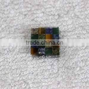 Wholesale Gemstone Mosaic for Cufflinks,stone for Clothes Buttons thumbnail-5