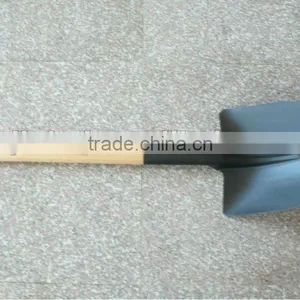 Big Black Round Head Garden Shovel & Spade S518-4T thumbnail-1