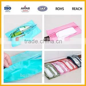 Manufacturing Waterproof Nylon Outdoor Foldable Shoes Bag for Travel thumbnail-6
