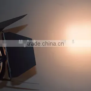 200Watt LED Daylight Photography Camera Studio Video Film Bi-Color 200W White COB Fresnel Spot Light With Barndoor thumbnail-5