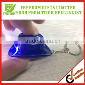 Cap Keychain Torch Light Led Keyring Flashlight thumbnail-4