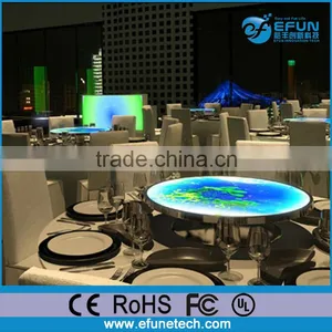 2016 Creative New Products Modern High Top Liquid Bar Table,interactive Art Liquid Cube Table thumbnail-2