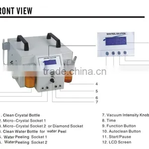Microdermabrasion Crystal and Diamond Dermabrasion Machine thumbnail-2