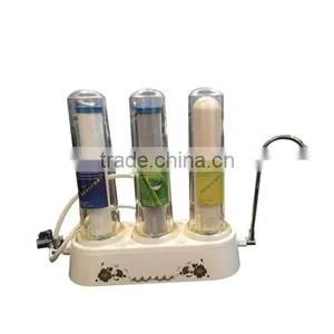 China Supplier Good Quality Cheap Desktop Water Counter Top 3 Stage Filter thumbnail-2