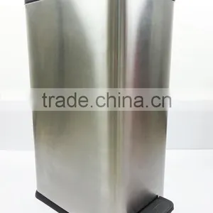 50L Stainless Steel Pedal Bin With Solf Close thumbnail-1