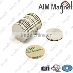 High Quality Strong Disc 3M Adhesive Neodymium Magnet thumbnail-4