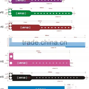 Factory Price Disposable Coated Paper RFID Wristband thumbnail-2