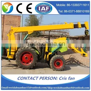 China Market Good Quality Portable Tractor Mounted Earth Auger Drill Machine thumbnail-1