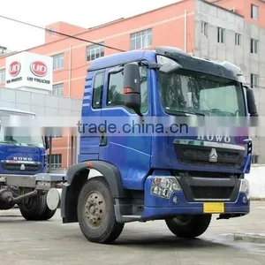 4x2 180hp Howo T5G Cargo Crane Truck Chassis Sale in Senegal thumbnail-1