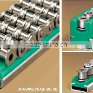 Machined Processed UHMWPE Curve Guide Track Chain Conveyor Rail ,Black Uhmwpe Curve Chain Guide Track for Conveyor Industry thumbnail-1