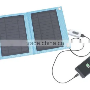China Manufacture 7w Solar Usb Wire Charging Bank Phone thumbnail-1
