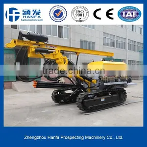 Hard Rock Killer!NO.1 Sale!!Quality Ensure!!HF140Y Crawler Type Blasthole Drilling Rig thumbnail-1