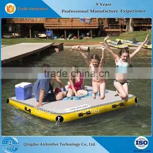 Multi-purpose Double Wall Fabric Inflatable PVC Floating Platform From Professional Manufacturer thumbnail-1