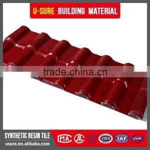 Lasting Color Plastic Spanish Style Synthetic Resin Roof Tile thumbnail-4