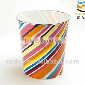 Colored and Decorative Trash Bin, Plastic Bins thumbnail-1