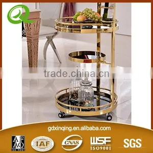 D366 Living Room Furniture Marble Top Round Sofa Side Table thumbnail-5