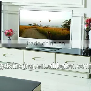 Glossy White Lacquer tv Stand-E354 thumbnail-2