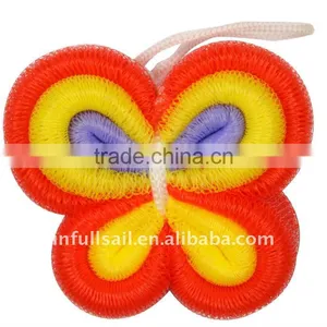 BUTTERFLY MESH BATH SPONGE thumbnail-1
