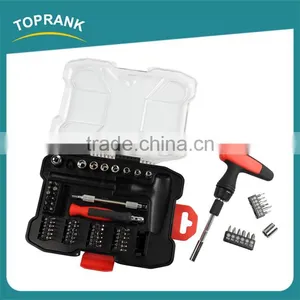 61pcs Small Hand Tool T Handle Ratchet Screwdriver Set thumbnail-4