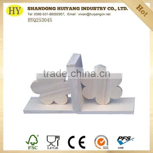 Unfinished Cheap Wooden Bookend for Sale thumbnail-4