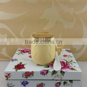 Customized Color Glaze Ceramic Mug Cup thumbnail-1