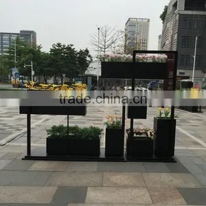 Fiberglass Modern Square Planter thumbnail-4