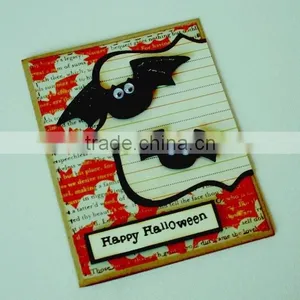 2017 Hot Best Selling New Product Home Decorations Custom Black Bat Art Craft China Felt 3d Fridge Magnet Sticker thumbnail-1
