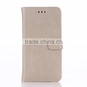 High Quality Crazy-horse PU Card Bumper/pocket Cell Phone Case for Motorola thumbnail-2