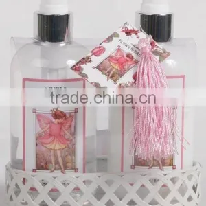 2 PCS BATH SET W/IRON TRAY thumbnail-1
