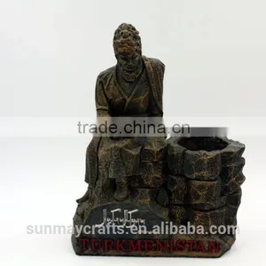 Wholesale Custom Resin TURKMENISTAN Statue Souvenir for Sale thumbnail-2