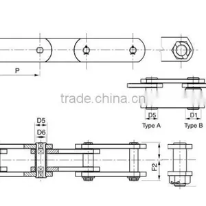 TUV Certified Manufacturer Durable Fv112 Conveyor Chain (fv Series) thumbnail-2