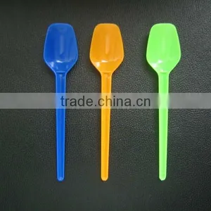 Inflight Disposable Plastic Colored Icecream Spoon thumbnail-1