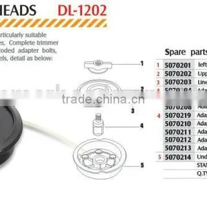 Gas Line Trimmers Manula Grass Trimmer Head DL-1202 thumbnail-2