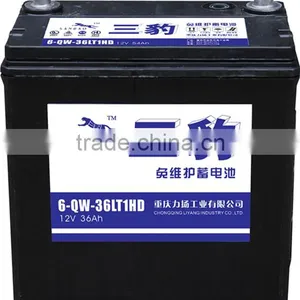 Best Auto / Car Battery With Good Startup Ability,CCA:450A,12V 50AH thumbnail-1