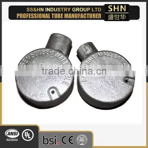 20mm and 25mm GI Junction Box 1Way With Lid Cover and Screw thumbnail-1
